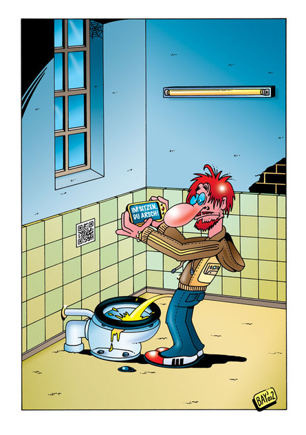 Cartoon von Stefan Bayer: Moderne Zeiten