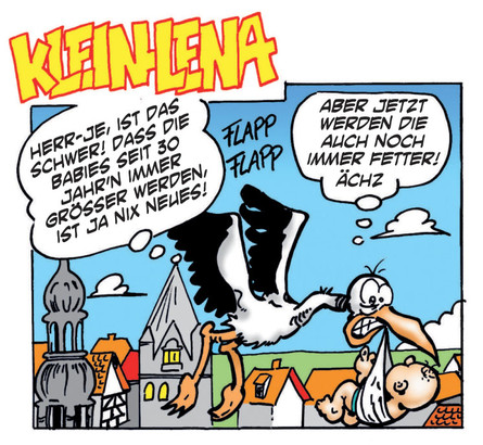 Klein-Lena & der Storch
