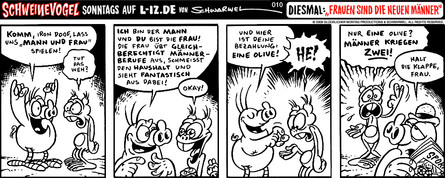Schweinevogel 010 - "Frauen sind die neuen Männer"