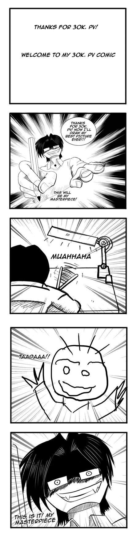 Arbeitswahn und Danke für 30k klicks auf DA