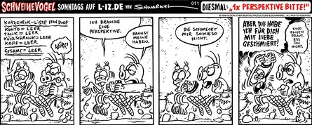 Schweinevogel  011 - "1x Perspektive bitte!"