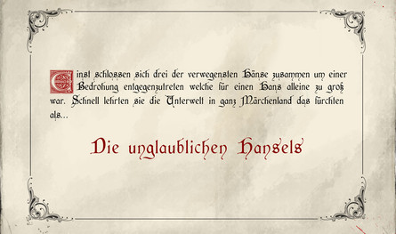Fairy Tales gone Spandex - Die unglaublichen Hansels
