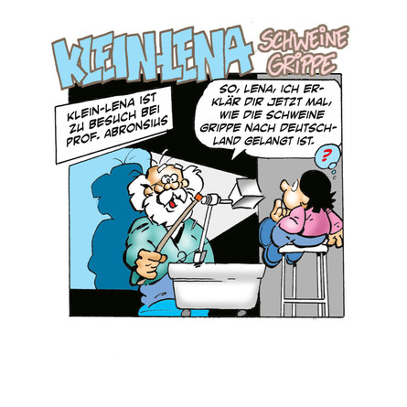 Klein-Lena und die Schweinegrippe