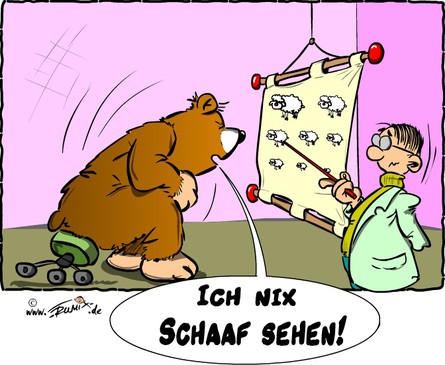 Neulich beim Augenarzt