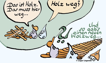 LL-Holzweg (Ein Tränenstrip)