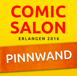 Comic Salon Pinnwand
